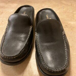 Cole Haan Black Leather Slides Size 6.5